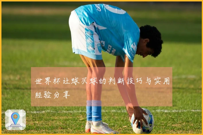 世界杯让球买球的判断技巧与实用经验分享